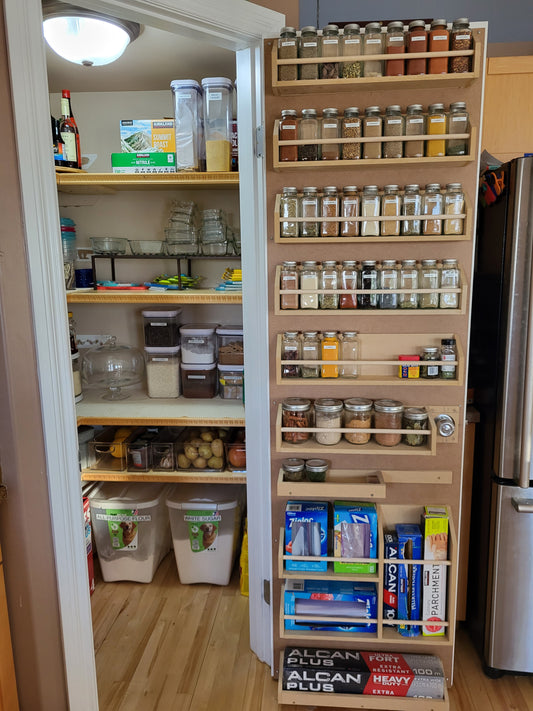 Pantry Spice Door