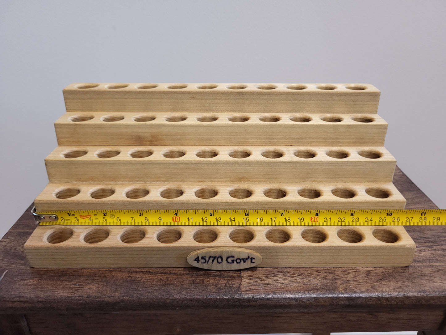 Ammo Reloading Stepped Block